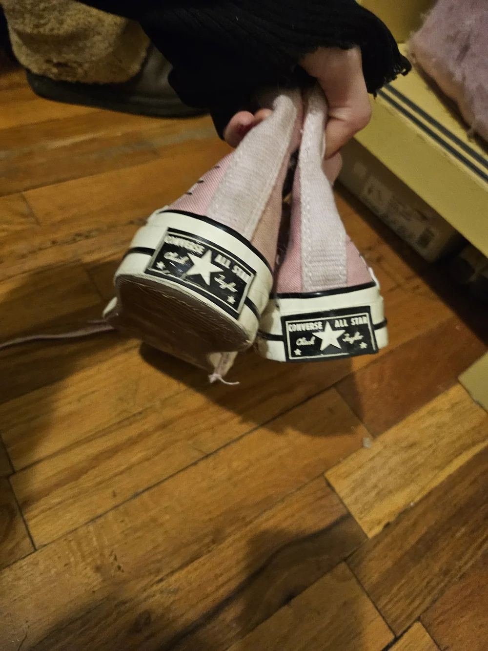 Converse Pink Hello Kitty High-Top Sneakers - Picture 3 of 7